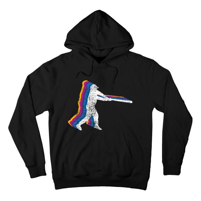 Baseball Player Gift Vintage Tall Hoodie