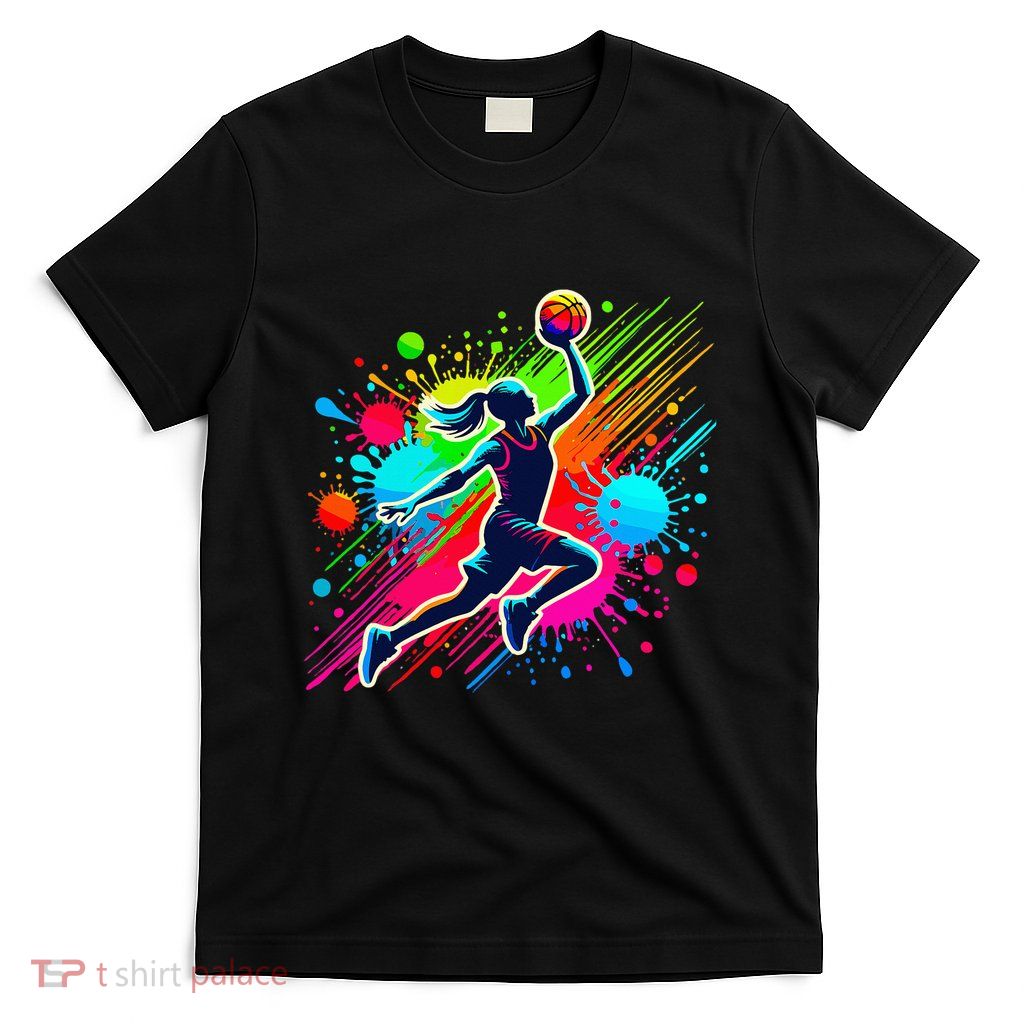 Basketball Player Girl T-Shirt