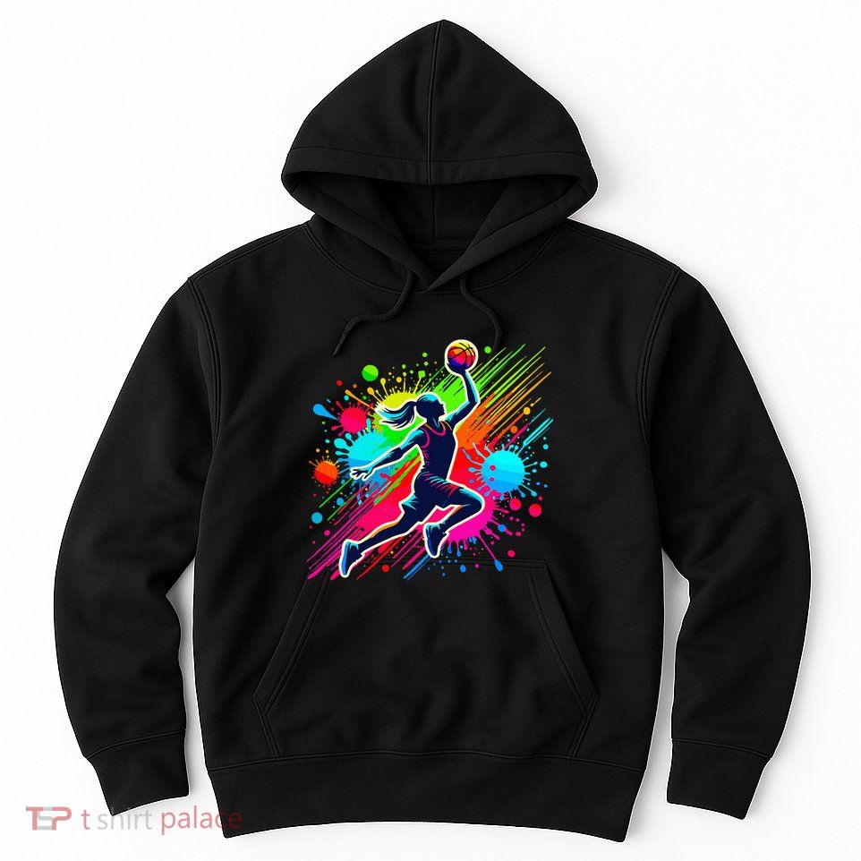 Basketball Player Girl Hoodie