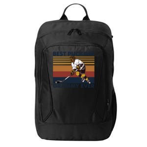 Best Pucking Grammy Ever Funny Hockey Grandma Saying Cute Gift City Backpack