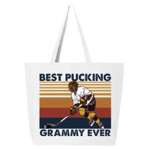 Best Pucking Grammy Ever Funny Hockey Grandma Saying Cute Gift 25L Jumbo Tote