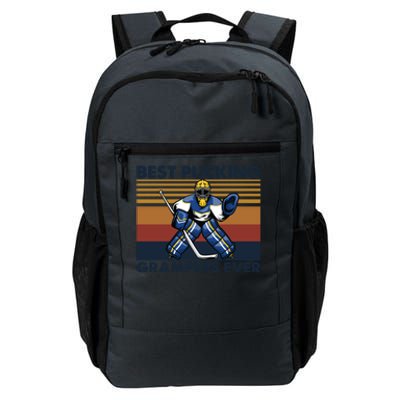 Best Pucking Grampers Ever Funny Hockey Grandpa Saying Gift Daily Commute Backpack