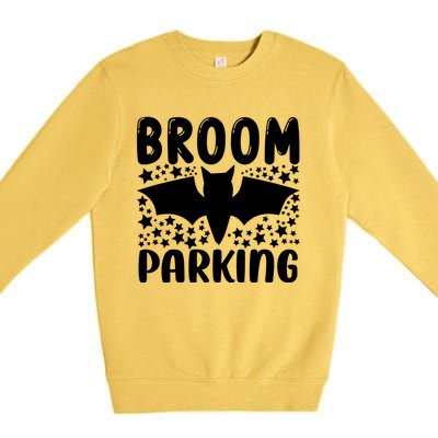 Broom Parking Gift Premium Crewneck Sweatshirt