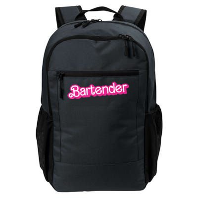 Bartender Pink Graphic Funny Bartender Daily Commute Backpack