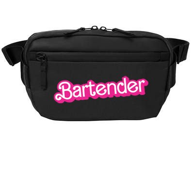 Bartender Pink Graphic Funny Bartender Crossbody Pack