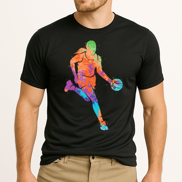 Basketball Player Girl Wo Girl Basketball Cooling Performance Crew T-Shirt