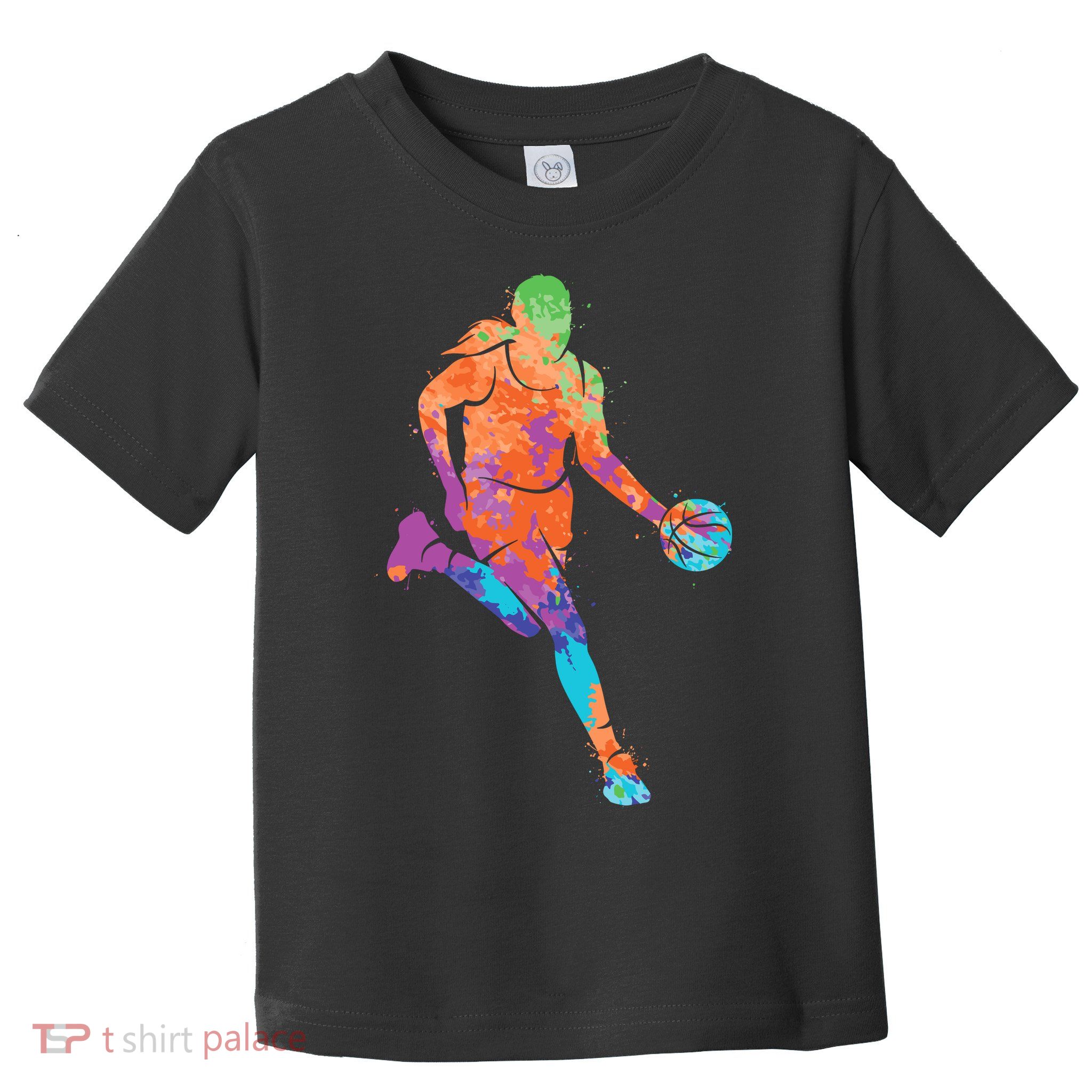 Basketball Player Girl Wo Girl Basketball Toddler T-Shirt