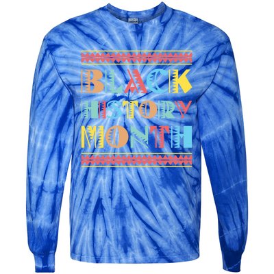 Black Pride Gift Black History Month Meaningful Gift Tie-Dye Long Sleeve Shirt