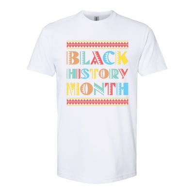 Black Pride Gift Black History Month Meaningful Gift Softstyle CVC T-Shirt