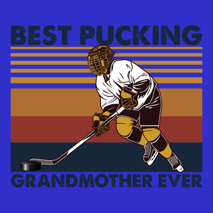 Best Pucking Grandmother Ever Funny Hockey Grandma Saying Gift Tall T-Shirt