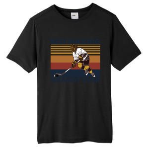 Best Pucking Grandy Ever Funny Hockey Grandpa Saying Cute Gift Tall Fusion ChromaSoft Performance T-Shirt