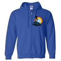 Beach Please! Gift Full Zip Hoodie