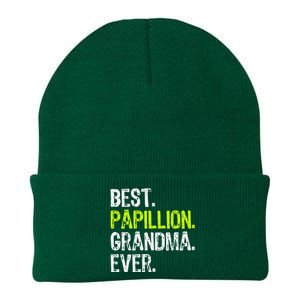 Best Papillion Grandma Ever Dog Lover Knit Cap Winter Beanie