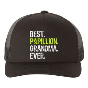 Best Papillion Grandma Ever Dog Lover Yupoong Adult 5-Panel Trucker Hat