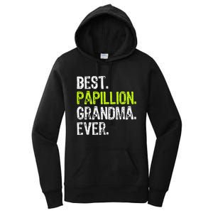 Best Papillion Grandma Ever Dog Lover Women's Pullover Hoodie