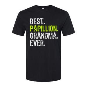 Best Papillion Grandma Ever Dog Lover Softstyle® CVC T-Shirt