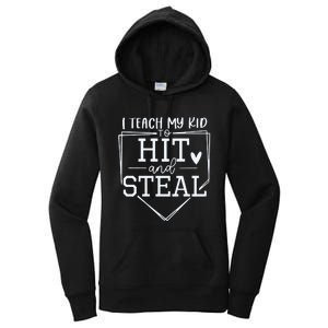 Baseball Player Gift Funny Baseball Mom Women's Pullover Hoodie