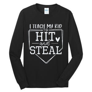 Baseball Player Gift Funny Baseball Mom Tall Long Sleeve T-Shirt