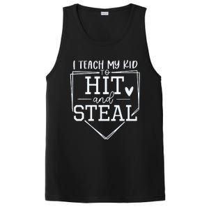 Baseball Player Gift Funny Baseball Mom PosiCharge Competitor Tank