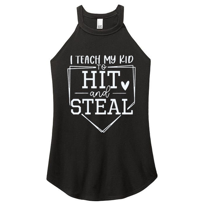 Baseball Player Gift Funny Baseball Mom Women's Perfect Tri Rocker Tank