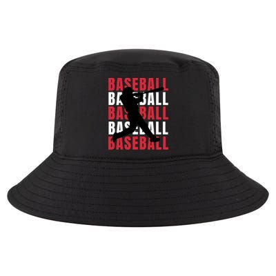 Baseball Player Gift Cool Comfort Performance Bucket Hat