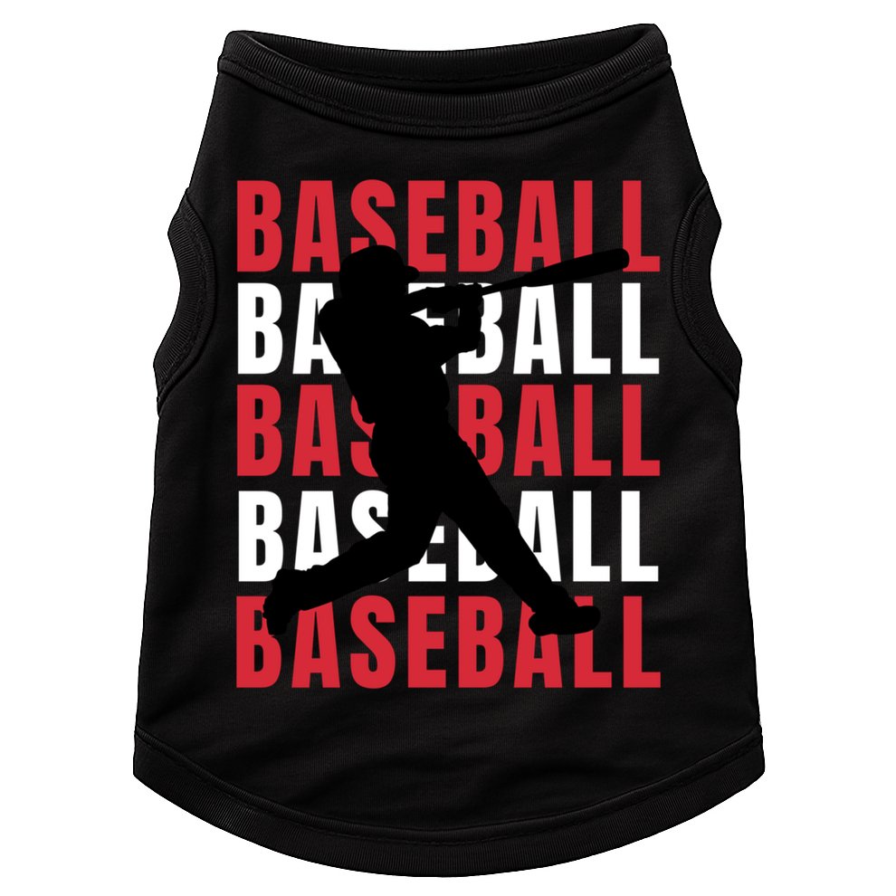 Baseball Player Gift Doggie Tank