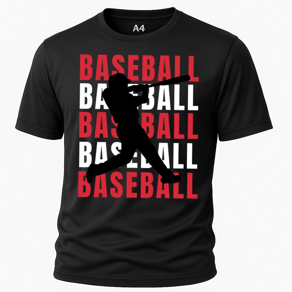 Baseball Player Gift Cooling Performance Crew T-Shirt