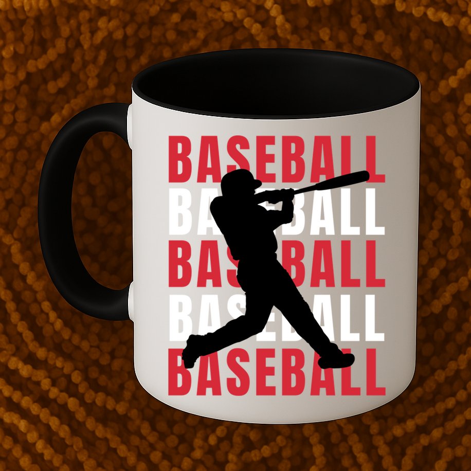 Baseball Player Gift Mug