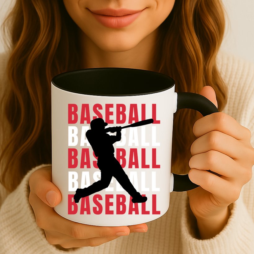 Baseball Player Gift Mug
