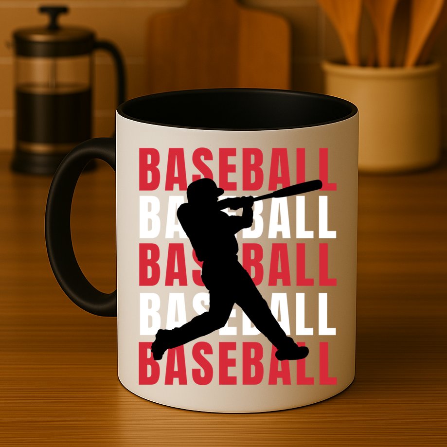 Baseball Player Gift Mug