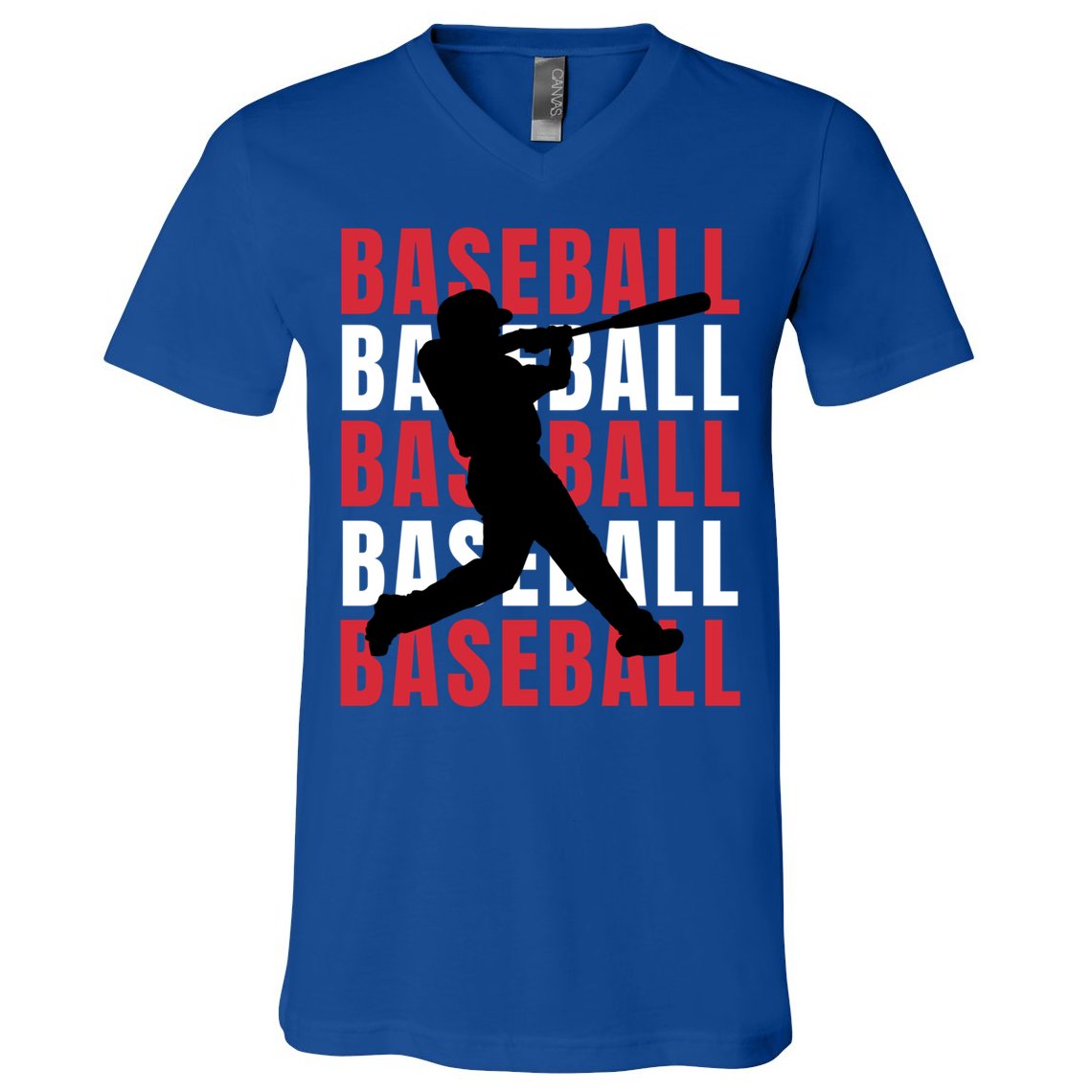 Baseball Player Gift V-Neck T-Shirt