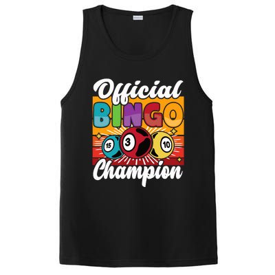 Bingo Player Gambling Bingo Champion PosiCharge Competitor Tank