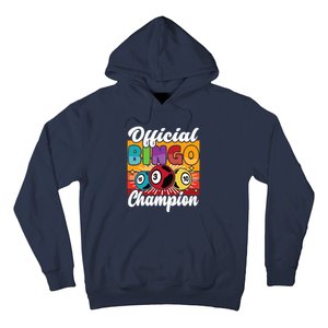 Bingo Player Gambling Bingo Champion Hoodie