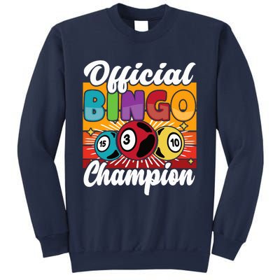 Bingo Player Gambling Bingo Champion Sweatshirt