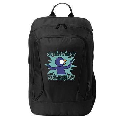 Brain Problems Guess IVe Got City Backpack