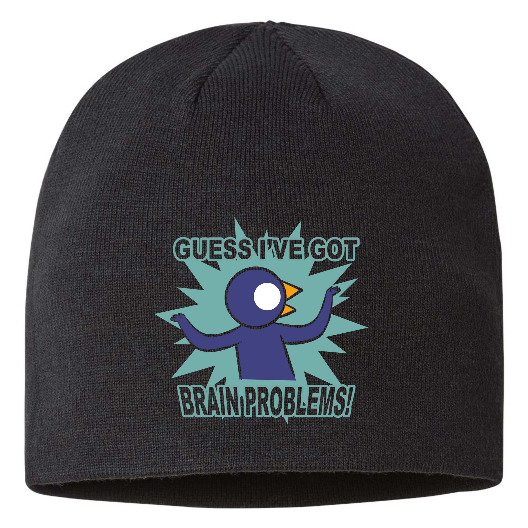 Brain Problems Guess IVe Got Sustainable Beanie