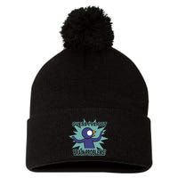 Brain Problems Guess IVe Got Pom Pom 12in Knit Beanie