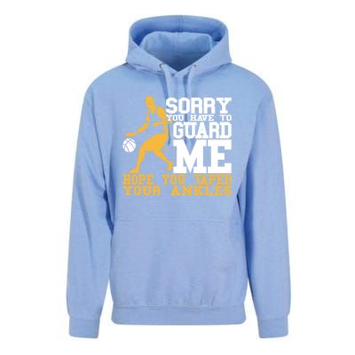 Basketball Player Gift Sorry You Have To Guard Me Gift Unisex Surf Hoodie