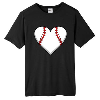 Baseball Player Heart Sports Lover Coach Graphic Great Gift Tall Fusion ChromaSoft Performance T-Shirt