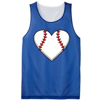 Baseball Player Heart Sports Lover Coach Graphic Great Gift Mesh Reversible Basketball Jersey Tank