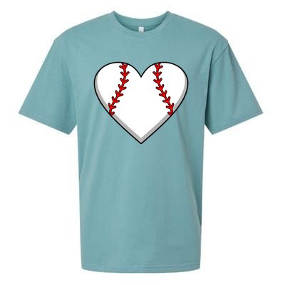 Baseball Player Heart Sports Lover Coach Graphic Great Gift Sueded Cloud Jersey T-Shirt