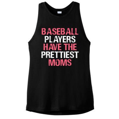 Baseball Players Have The Prettiest Moms Baseball Ladies PosiCharge Tri-Blend Wicking Tank