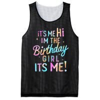 Birthday Party Hi Its Me Im The Birthday Girl Mesh Reversible Basketball Jersey Tank