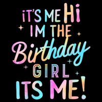 Birthday Party Hi Its Me Im The Birthday Girl Premium T-Shirt
