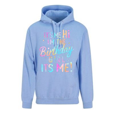 Birthday Party Hi Its Me Im The Birthday Girl Unisex Surf Hoodie