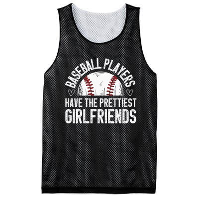 Baseball players have the prettiest girlfriends baseball Mesh Reversible Basketball Jersey Tank