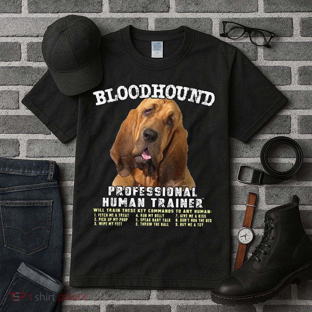 Bloodhound Professional Human Trainer Cute Dog Tall T-Shirt