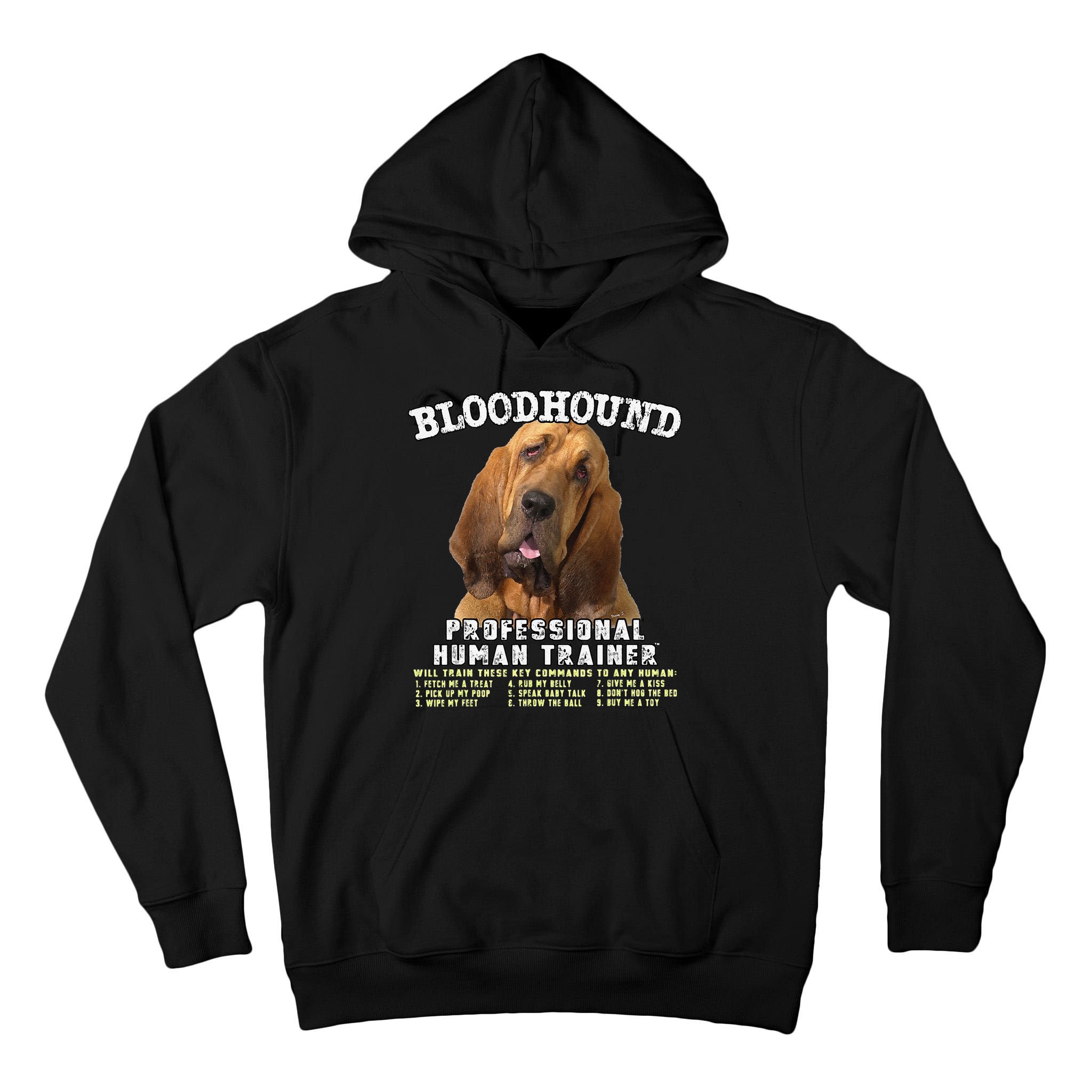 Bloodhound Professional Human Trainer Cute Dog Tall Hoodie