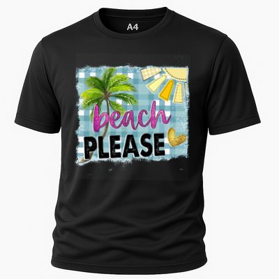 Beach Please Hello Summer Vibes Beach Vacay Summertime Gift Performance Shirt