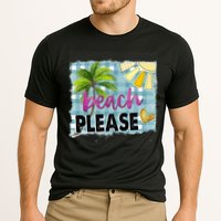 Beach Please Hello Summer Vibes Beach Vacay Summertime Gift Cooling Performance Crew T-Shirt